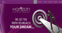 Desktop Screenshot of horizontec.in
